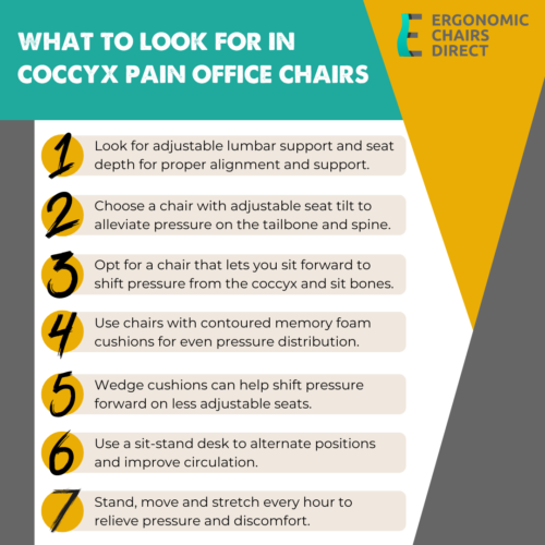 Can Sitting on a Hard Chair Cause Tailbone Pain? Ergonomic Chairs Direct
